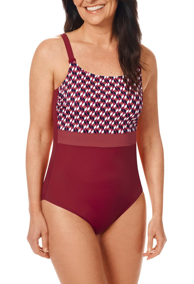 Apulia 1-piece Pocketed Swimsuit