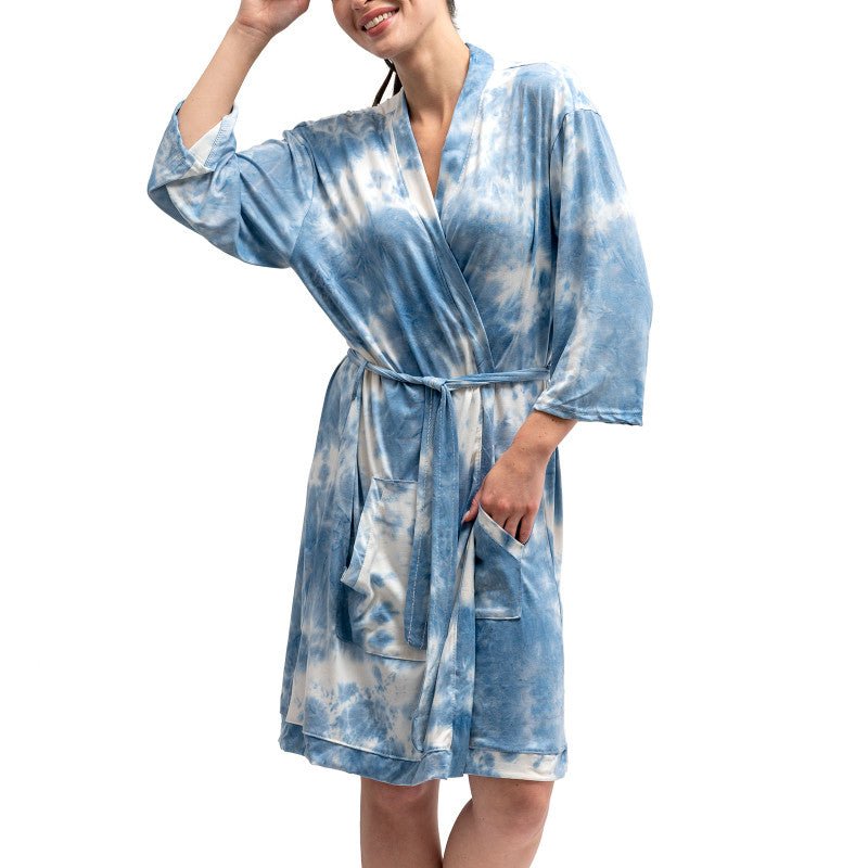 Hello Mello - Dyes the Limit Lounge Robe - Bambolina’s Boutique