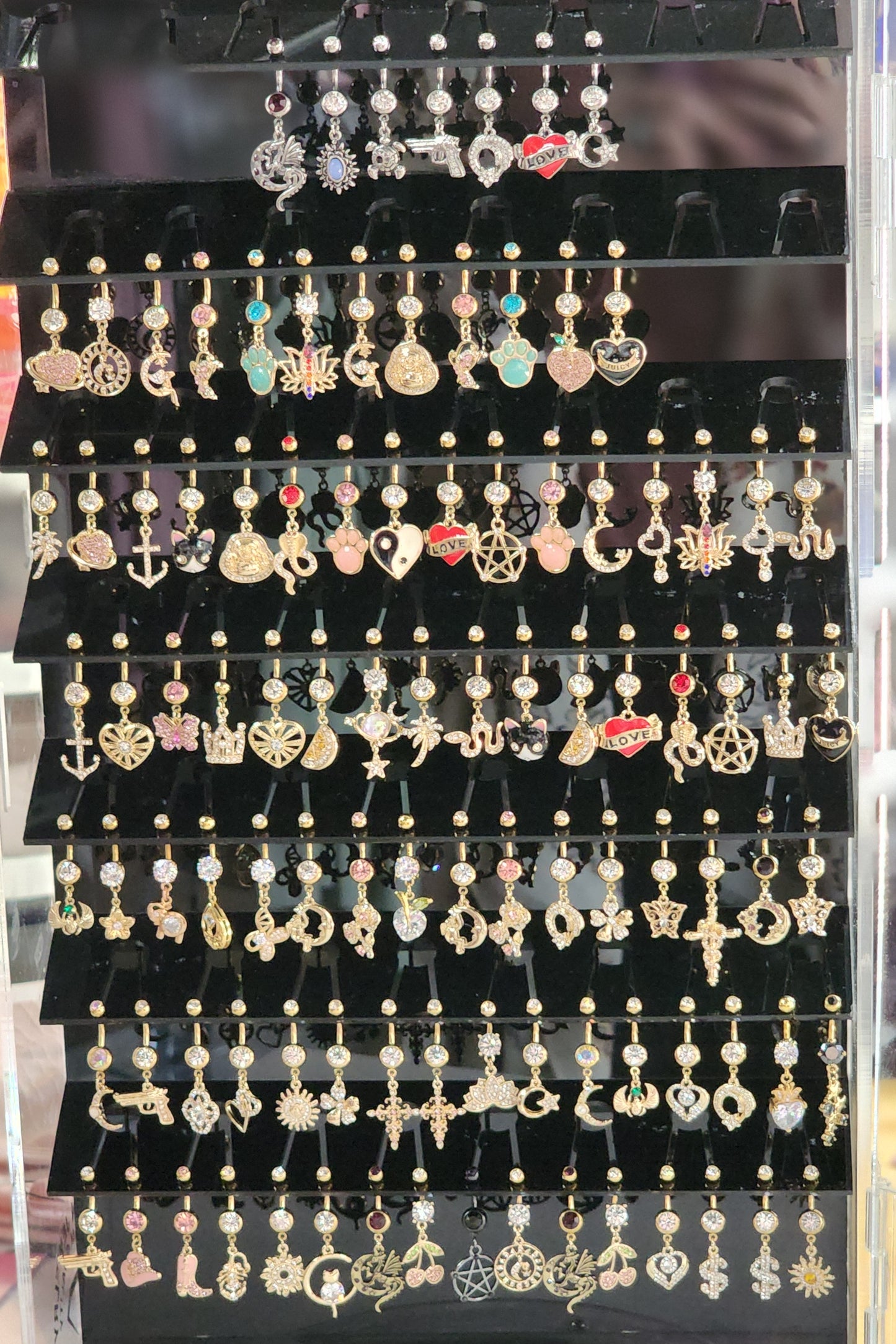 Belly Button Rings - Surgical Steel - 10mm