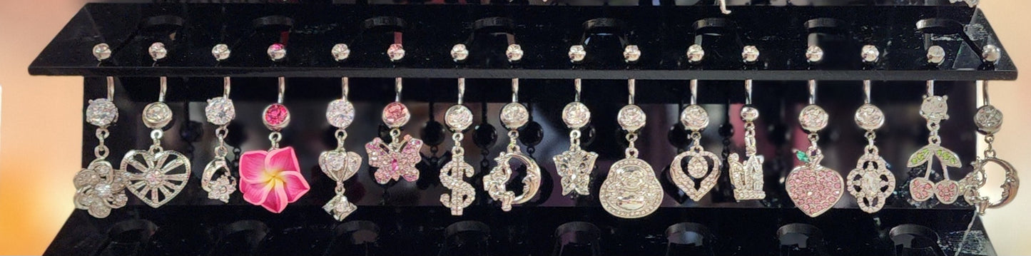Belly Button Rings - Surgical Steel - 10mm