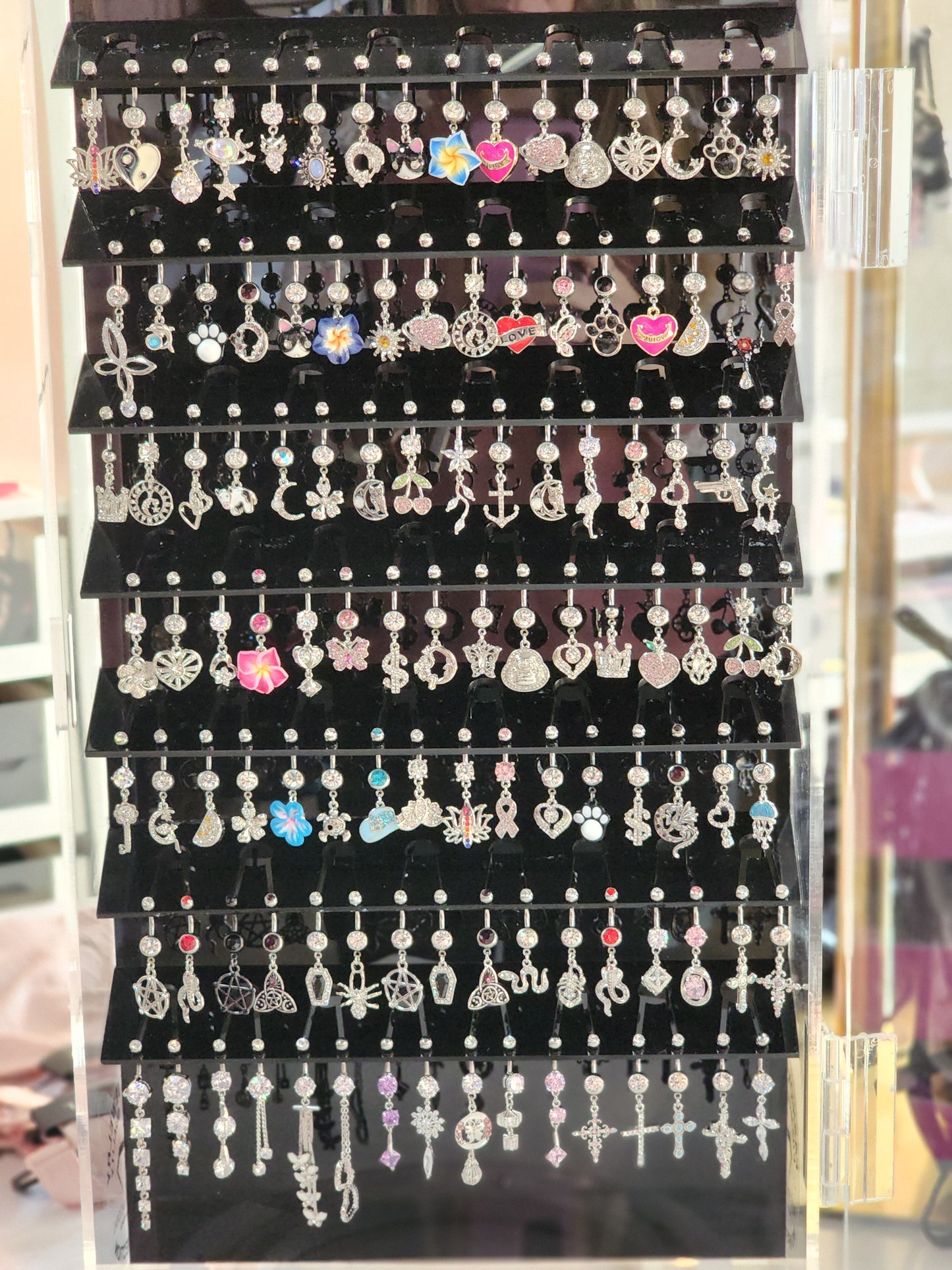 Belly Button Rings - Surgical Steel - 10mm