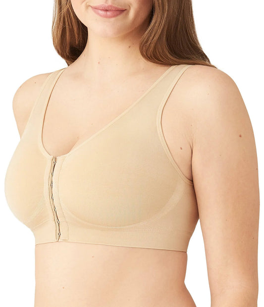 Wacoal B-Smooth® Front Close Bralette - Sand - Post Mastectomy