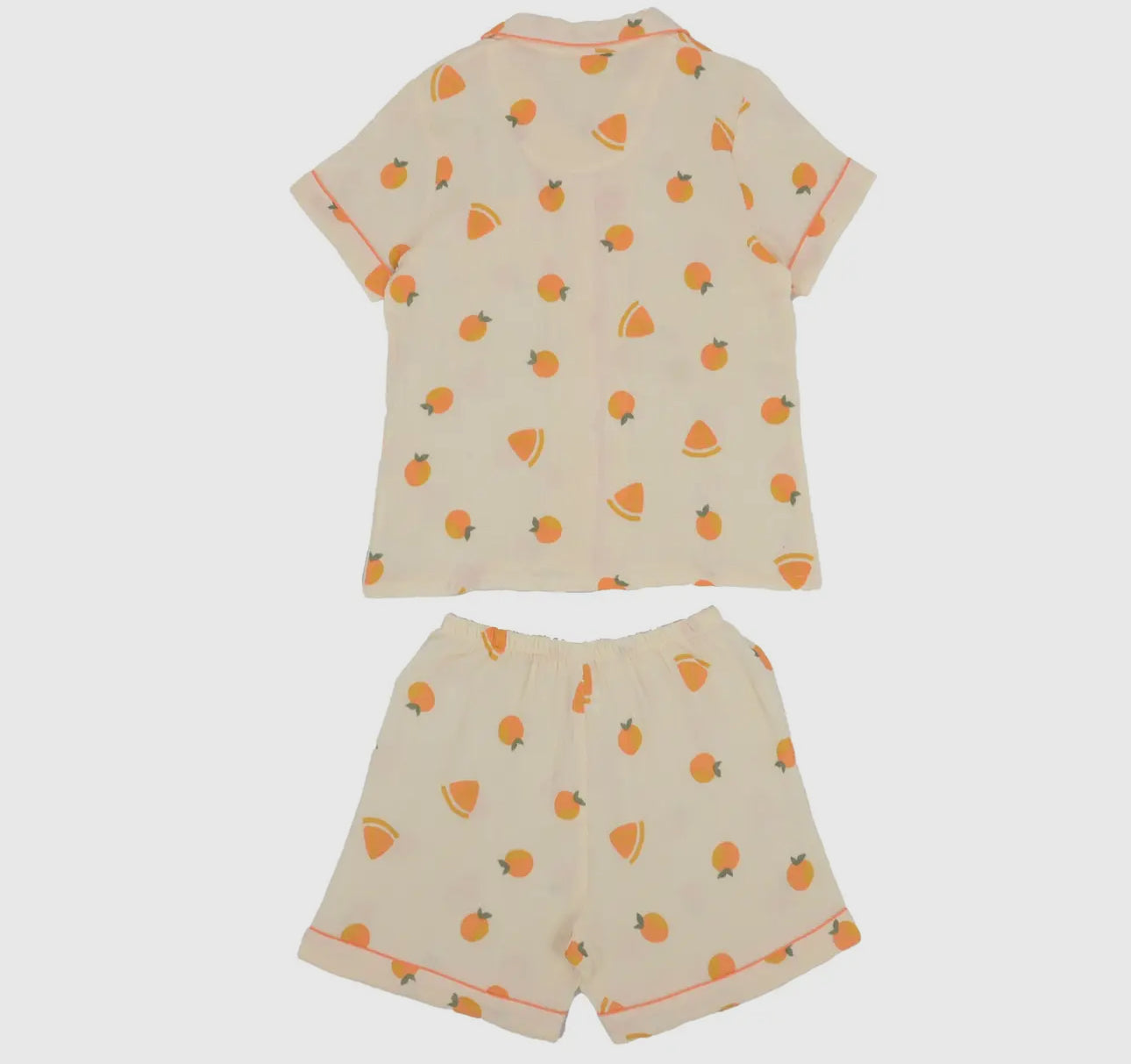 CLOSEOUT Fruit Print Cotton Gauze Pajama Set
