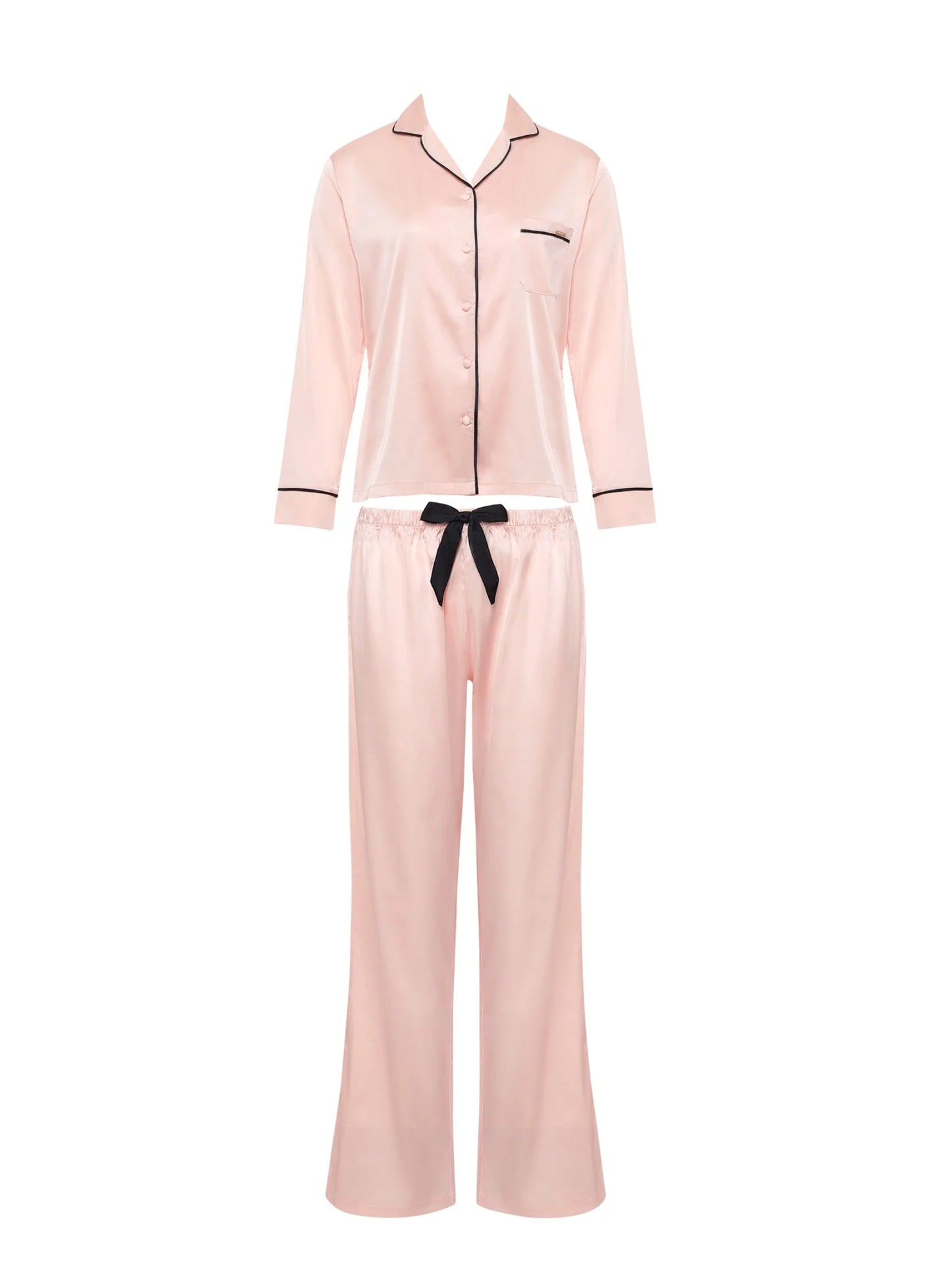 Bluebella - Claudia Two Piece Shirt and Trouser Pajama Set - Bambolina’s Boutique