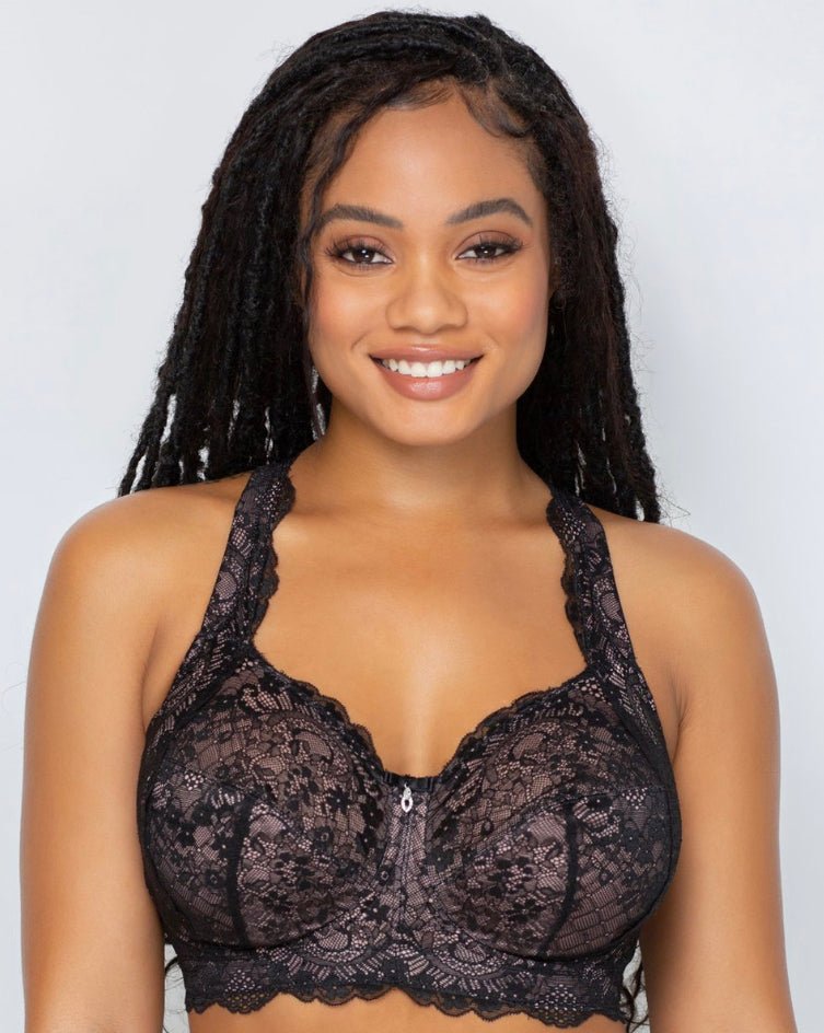 Curvy Couture - Luxe Lace Wireless Bralette 1320 - Bambolina’s Boutique