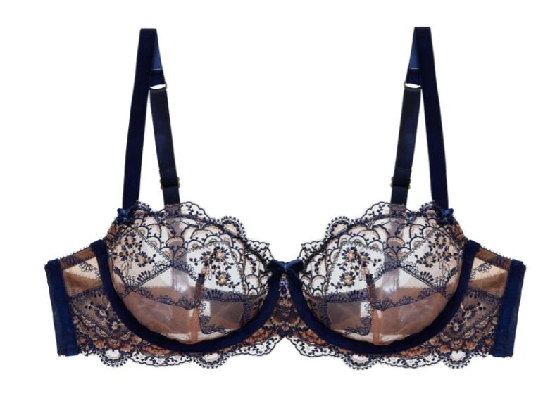 Dita Von Teese Yvonne After Dark Lace Unlined Bra - Bambolina’s Boutique