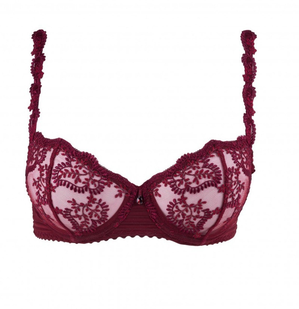 Louisa Bracq - Elise Lined Wired Tulip Bra - Bambolina’s Boutique
