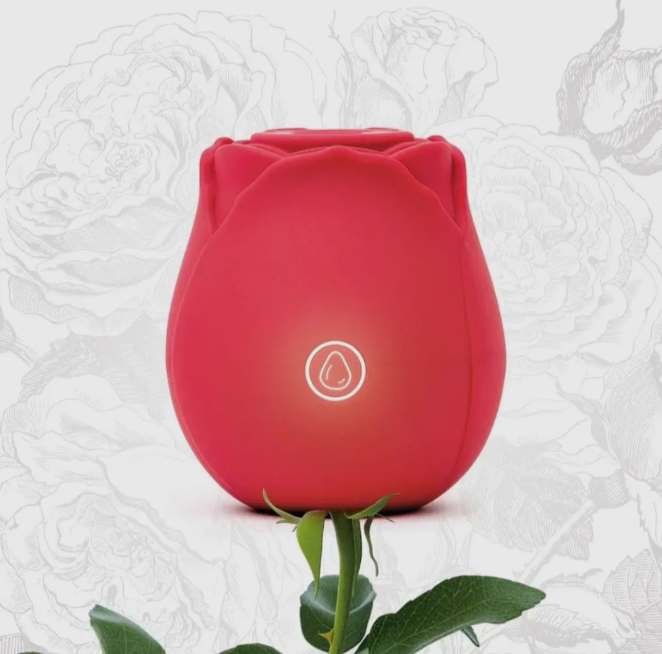 Red Rose Suction Massager - Bambolina’s Boutique