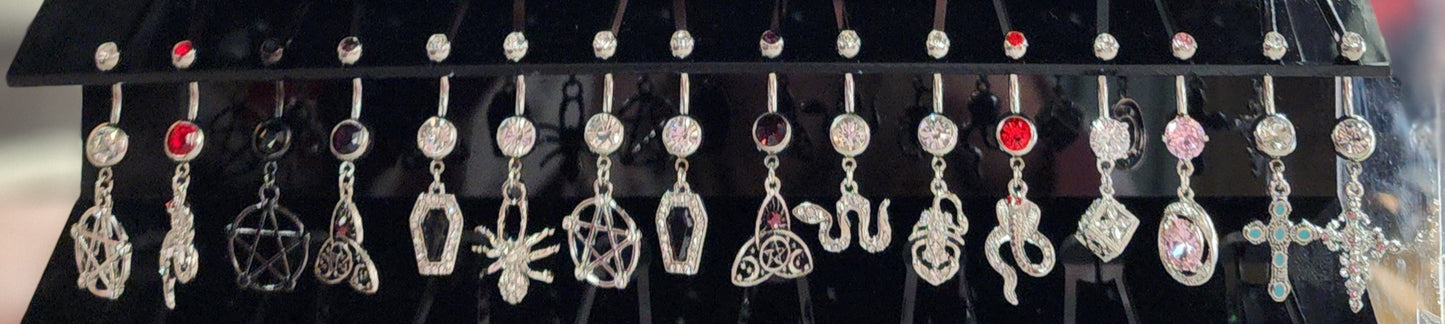 Belly Button Rings - Surgical Steel - 10mm