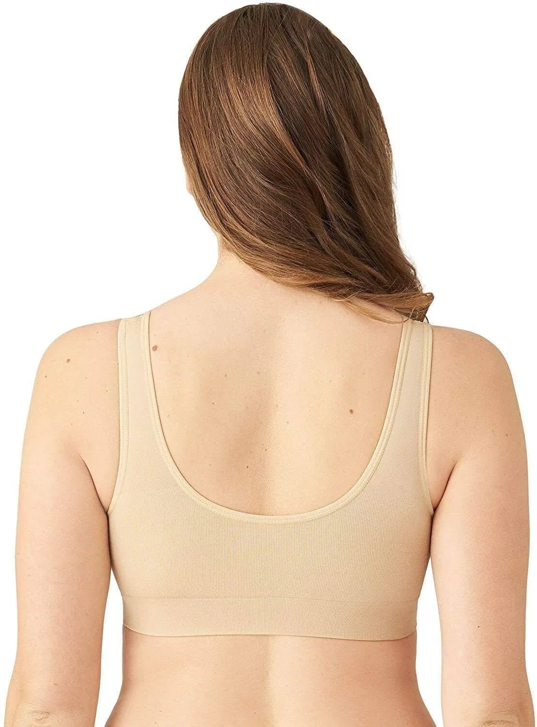 Wacoal B - Smooth® Front Close Bralette - Sand - Post Mastectomy - Bambolina’s Boutique